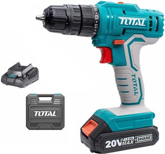 Дрель-шуруповерт Total TDLI20012 (с 1-им АКБ, кейс) - 1/1