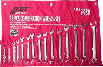 Набор ключей JTC JTC-AE2415S (15 предметов) - 1/1