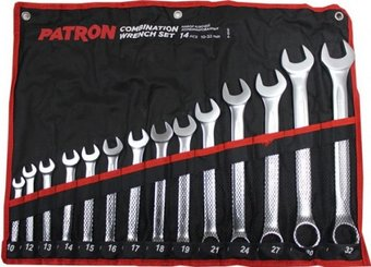 Набор ключей Patron P-5141 (14 предметов) - 1/1