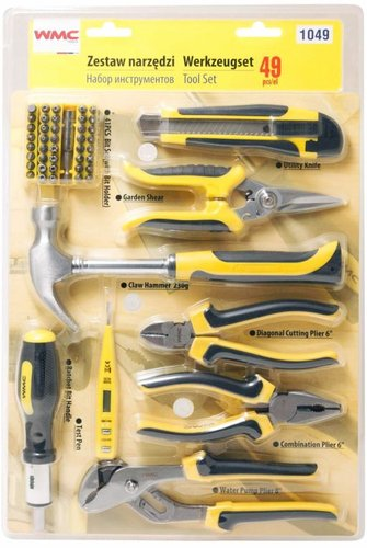 Универсальный набор инструментов WMC Tools 1049 (49 предметов) - 1/1