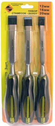 Набор стамесок Энкор 10439 (3 предмета) - 1/1