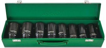 Набор трещотка с головками Toptul GDAD0807 8 предметов - 1/1