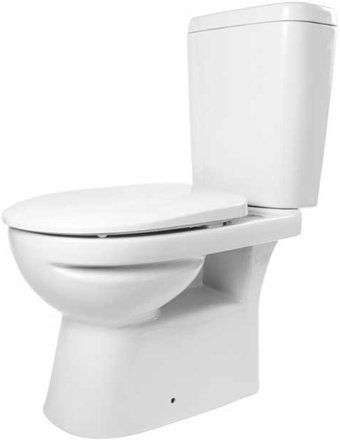 Унитаз напольный Керамин Альбано R ЖС 2-режим (с жестким сиденьем) - 1/1