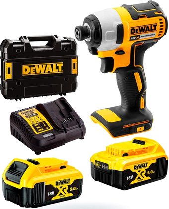 Винтоверт DeWalt DCF787P2 (с 2-мя АКБ, кейс) - 1/1