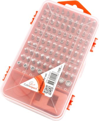 Набор отвертка с битами Cablexpert TK-SD-07 (108 предметов) - 1/1