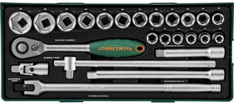 Универсальный набор инструментов Jonnesway S04H4524SP (24 предмета) - 1/1