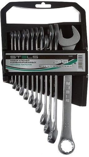 Набор ключей Stels 15429 (12 предметов) - 1/1