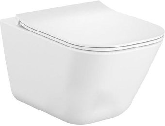 Унитаз подвесной Roca The Gap Clean Rim A34647L000 + A801472003 - 1/1