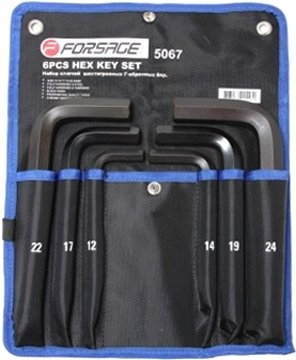 Набор ключей FORSAGE F-5067 (6 предметов) - 1/1