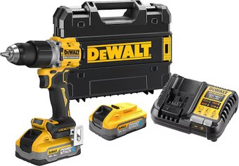 Ударная дрель-шуруповерт DeWalt DCD805H2T (с 2-мя АКБ 5 Ач, кейс) - 1/1