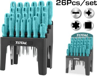 Набор отверток Total THTDC252601 (26 предметов) - 1/1