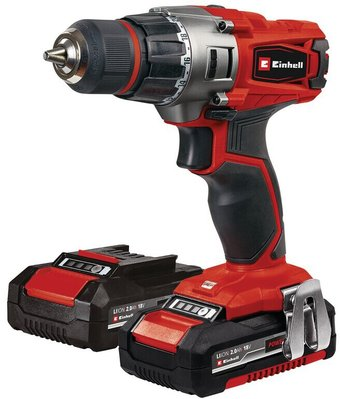 Дрель-шуруповерт Einhell TE-CD 18/2 Li 4514231 (с 2-мя АКБ) - 1/1