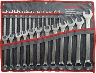 Набор ключей ForceKraft FK-5261 (25 предметов) - 1/1