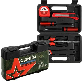 Набор домашнего мастера LOM к 23 февраля 9305215 (7 предметов) - 1/1