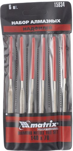 Набор напильников Matrix 15834 (6 предметов) - 1/1