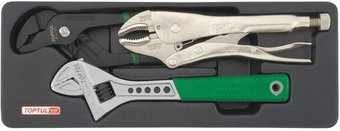 Набор пассатижей Toptul GBAT0301 3 предмета - 1/1