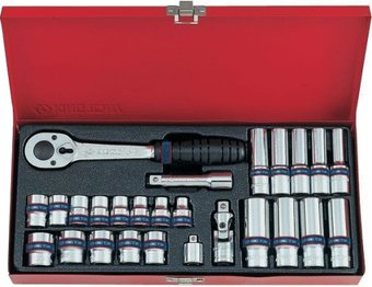 Универсальный набор инструментов King Tony 3027MR (26 предметов) - 1/1