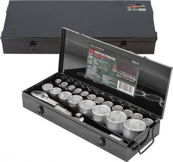 Набор трещотка с головками RockForce RF-68263-5 (26 предметов) - 1/1