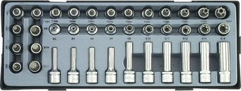Набор трещотка с головками Force T3381 (38 предметов) - 1/1
