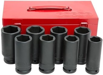 Набор трещотка с головками Force 6081D (8 предметов) - 1/1