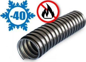 Металлорукав ЗЭТА МРПИ НГ 15 zeta42235 (50 м, черный) - 1/1