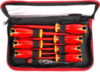 Набор отверток КВТ Слим НИО-2208 (8 предметов) - 1/1