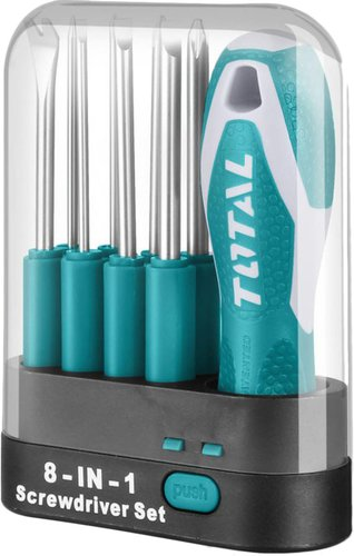 Набор отверток Total THT250906 (9 предметов) - 1/1