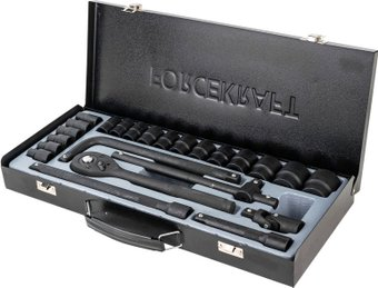 Набор трещотка с головками ForceKraft FK-4245B-5MPB (24 предмета) - 1/1