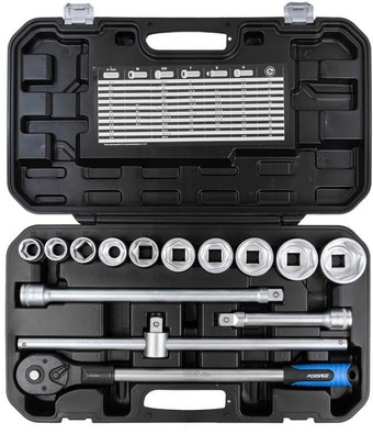Набор трещотка с головками FORSAGE F-6151-5 (14 предметов) - 1/1